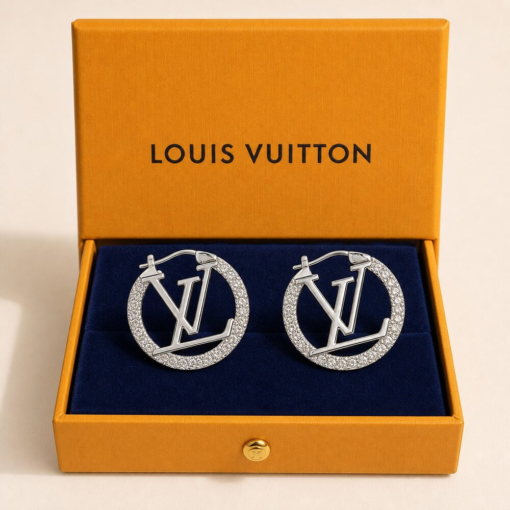 Louis Vuitton Signature Earrings Style 11 | New with Box